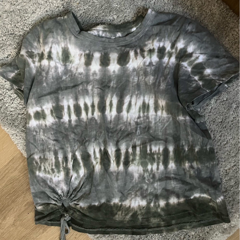 Tie dye Aerie baby tee